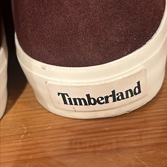 Timberland Women’s Skyla Bay size 6 Burgundy Suede Sneaker Boot - Picture 7 of 13
